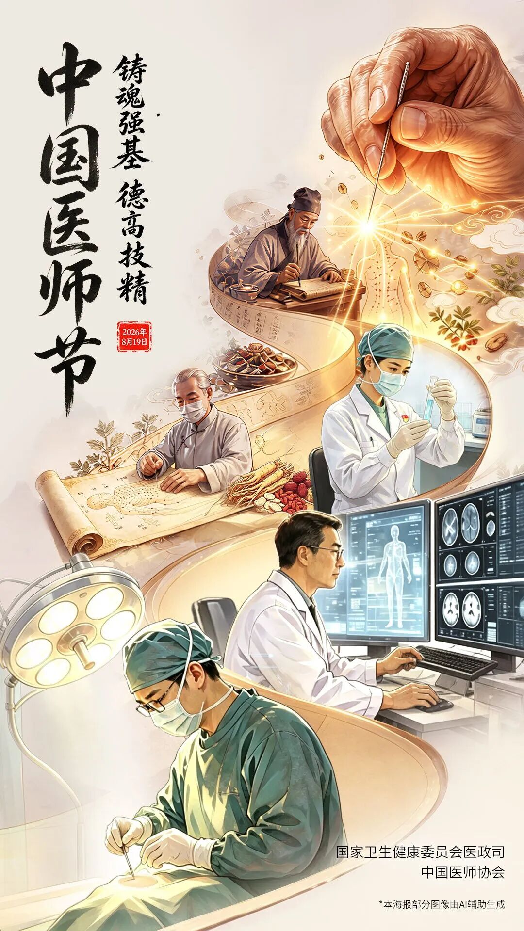 中国医师节：致敬不平凡的你！